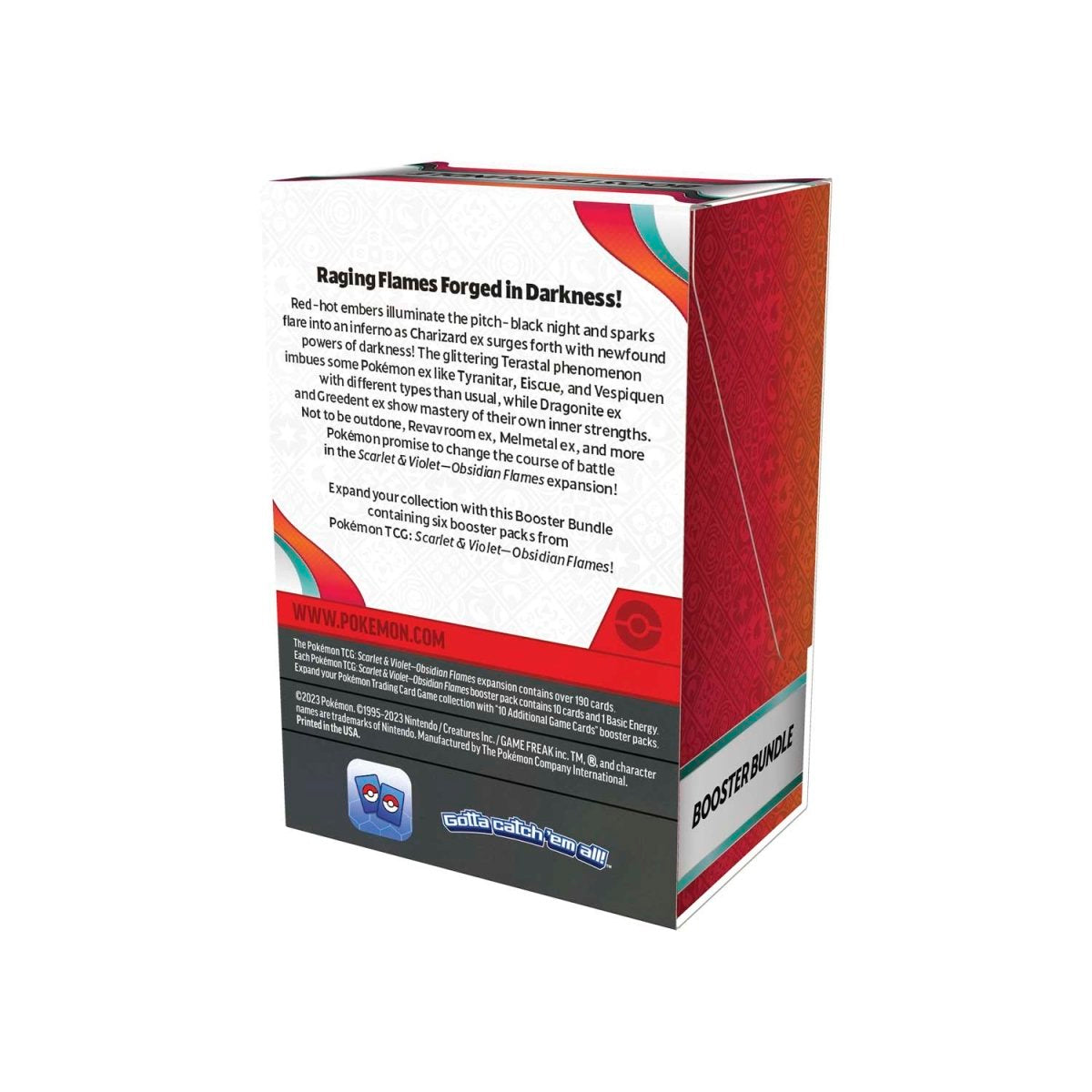 Pokemon English - Obsidian Flames - Booster Bundle
