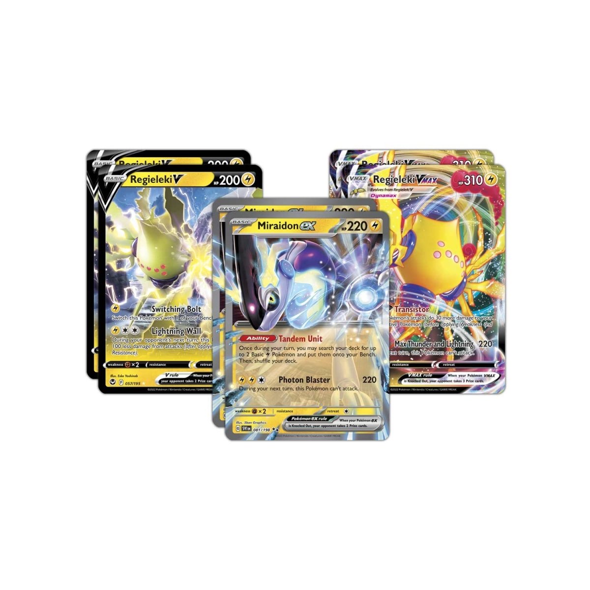 Pokemon TCG: English - Miraidon & Regieleki EX League Battle Deck
