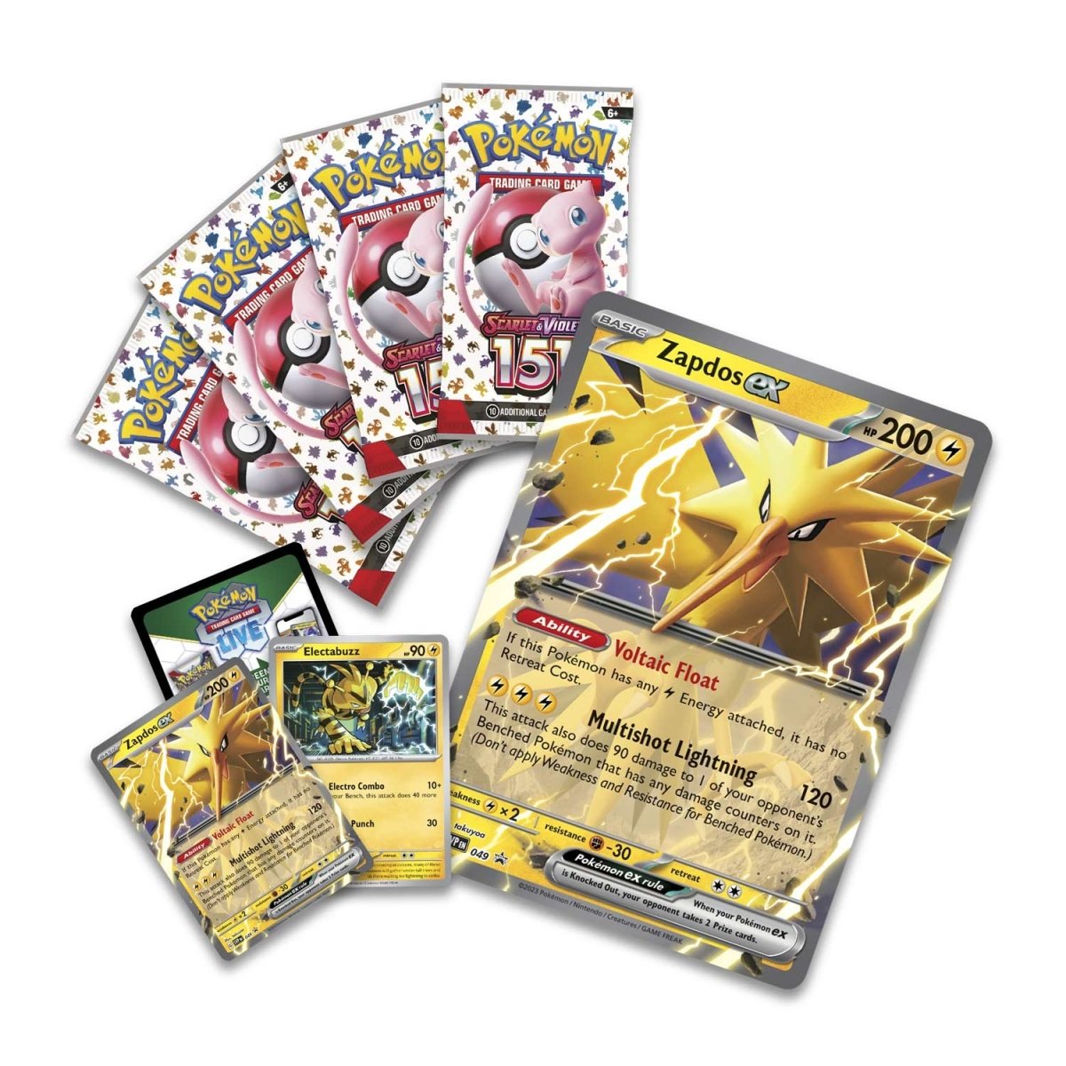Pokemon TCG: English - Pokemon 151 - Zapdos Ex Collection