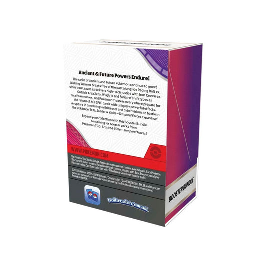 Pokemon English - Temporal Forces - Booster Bundle (6 Booster Packs)
