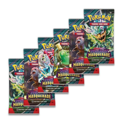 Pokemon - Twilight Masquerade - Booster Bundle (6 Packs)