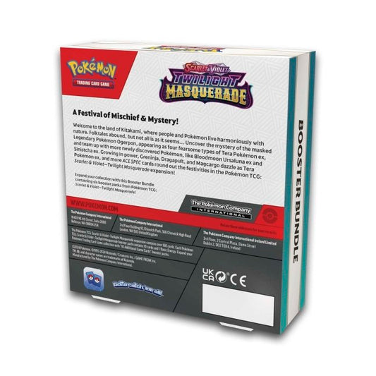 Pokemon English - Twilight Masquerade - Booster Bundle