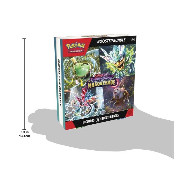 Pokemon - Twilight Masquerade - Booster Bundle (6 Packs)