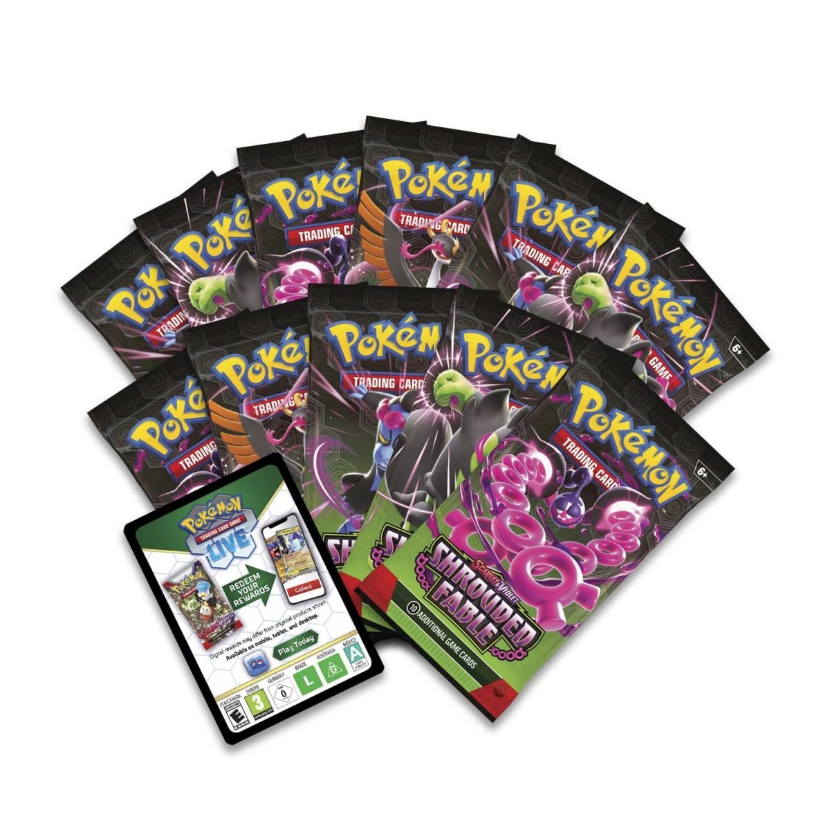 Pokemon TCG: Shrouded Fable - Pokemon Center [Elite Trainer Box]