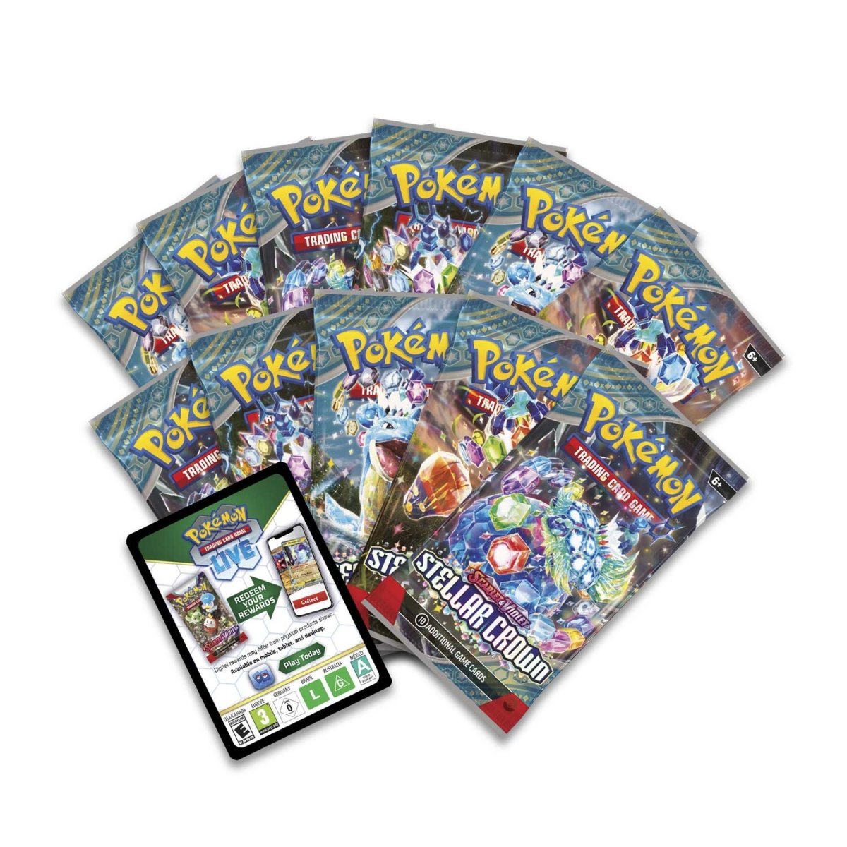 Pokemon TCG: Stellar Crown - Pokemon Center [Elite Trainer Box]