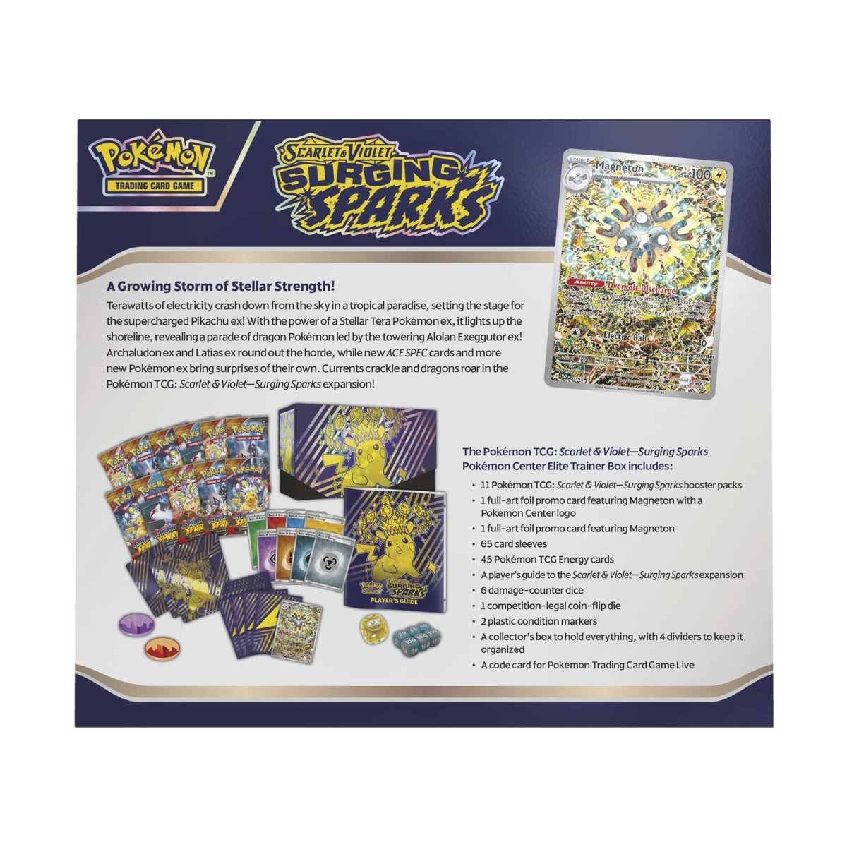 Pokemon TCG: Surging Sparks - Pokemon Center [Elite Trainer Box]