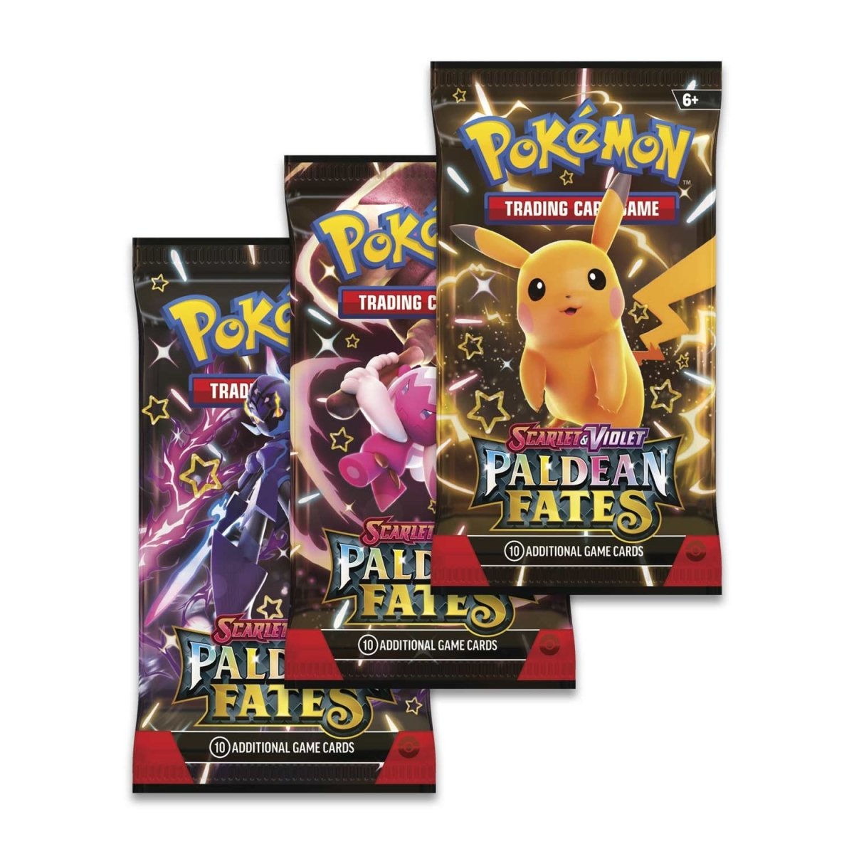 Pokemon - Paldean Fates - 3 Pack Blister [Shiny Greavard]