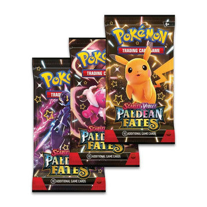 Pokemon - Paldean Fates - 3 Pack Blister [Shiny Greavard]