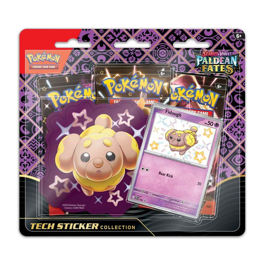 Pokemon - Paldean Fates - 3 Pack Blister [Shiny Fidough]