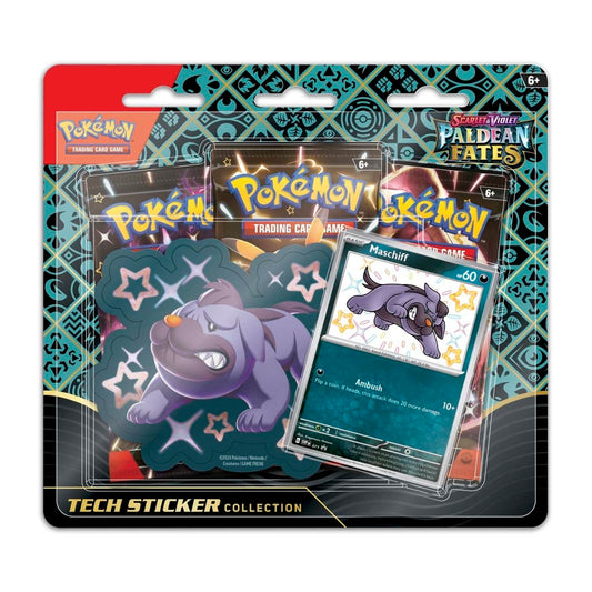 Pokemon - Paldean Fates - 3 Pack Blister [Shiny Maschiff]