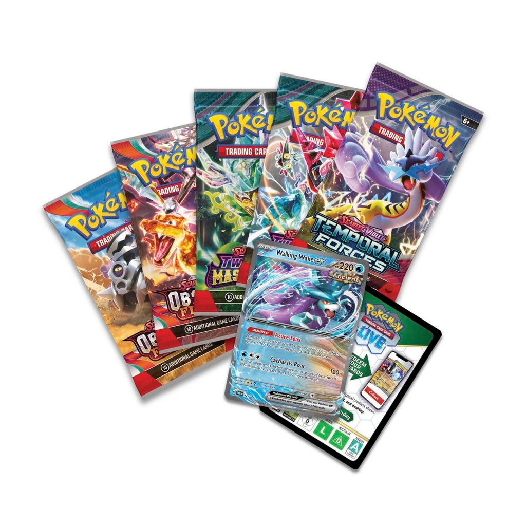 Pokemon - Paradox Clash Tin [Walking Wake ex]