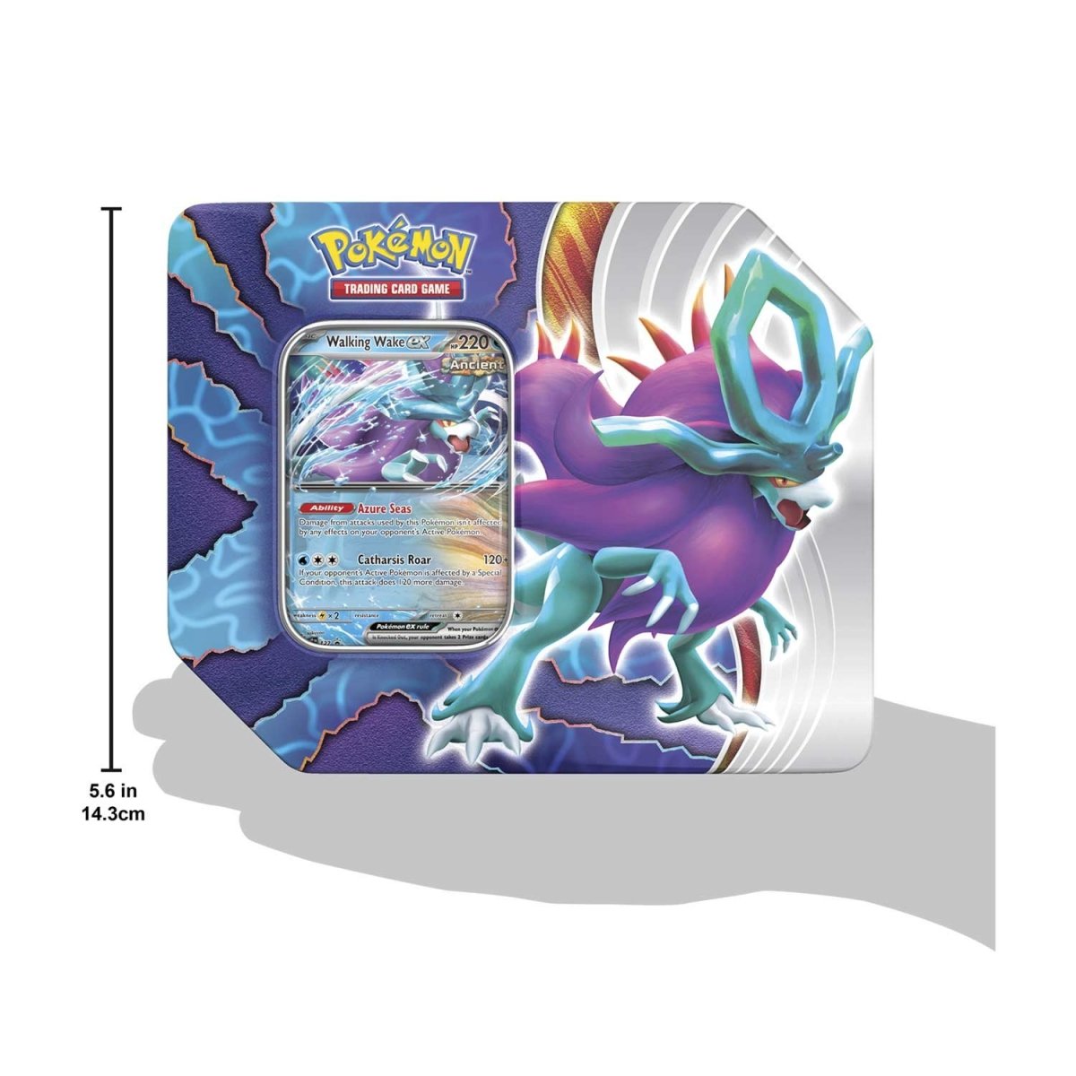 Pokemon - Paradox Clash Tin [Walking Wake ex]