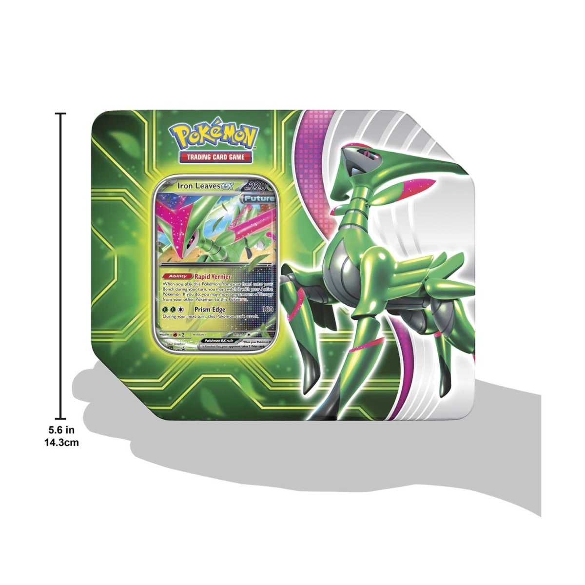 Pokemon - Paradox Clash Tin [Iron Leaves ex]