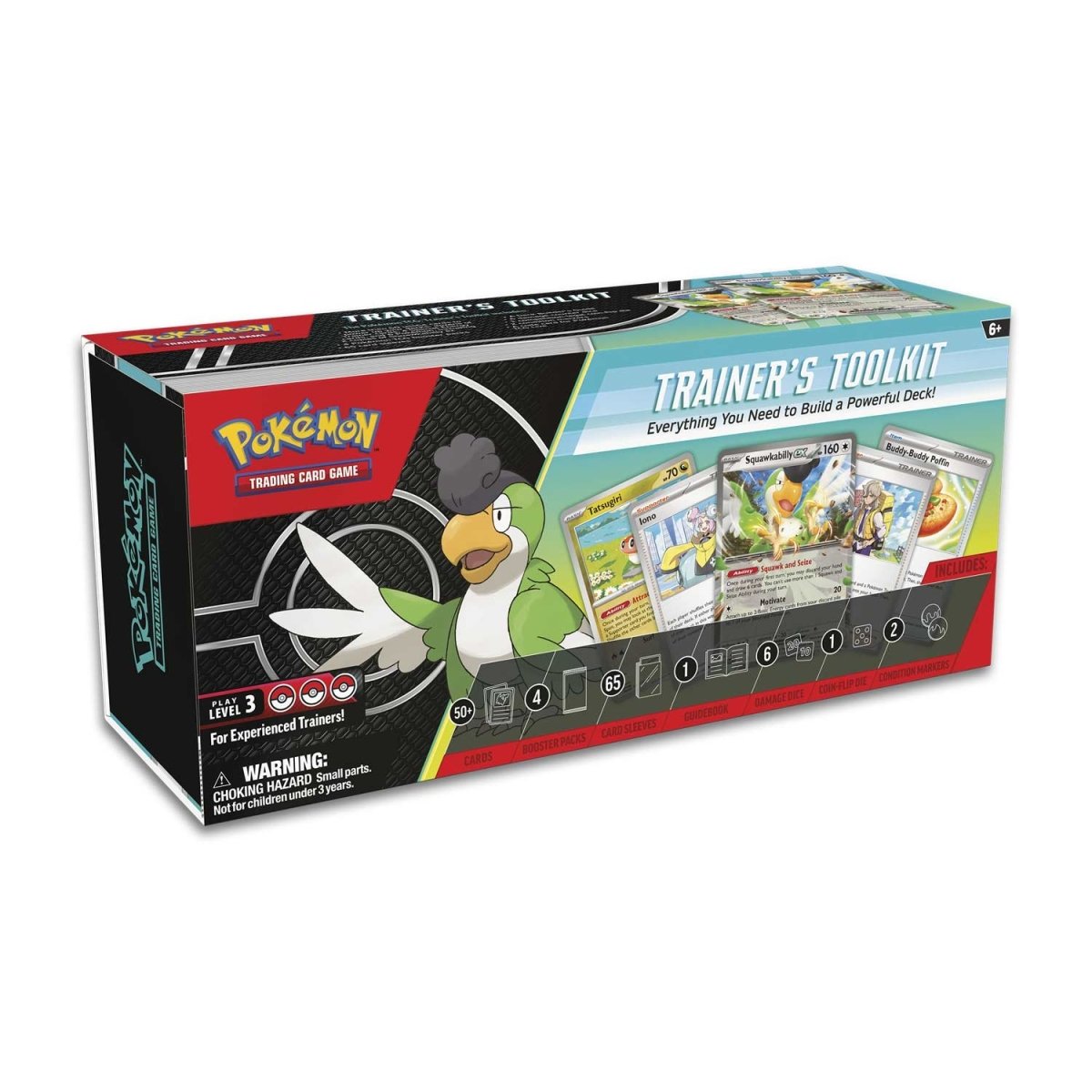 Pokemon TCG: 2024 - Squawkabilly ex [Trainer's Tool Kit Box]
