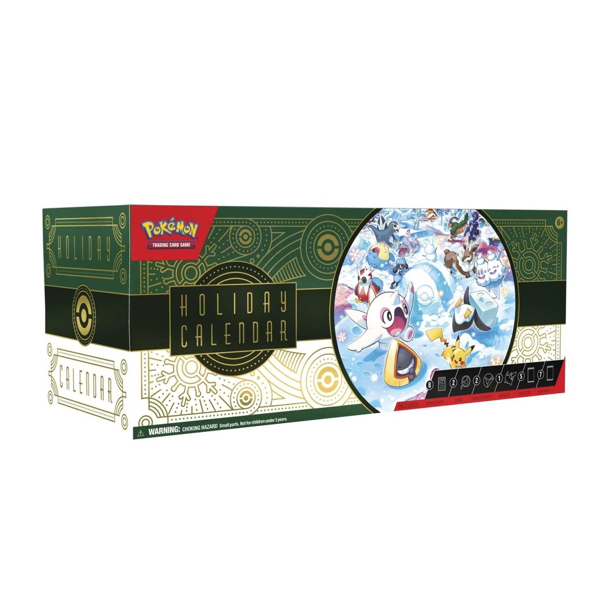Pokemon TCG: Chien-Pao, Frigibax, Cetoddle [Holiday Calendar Box]