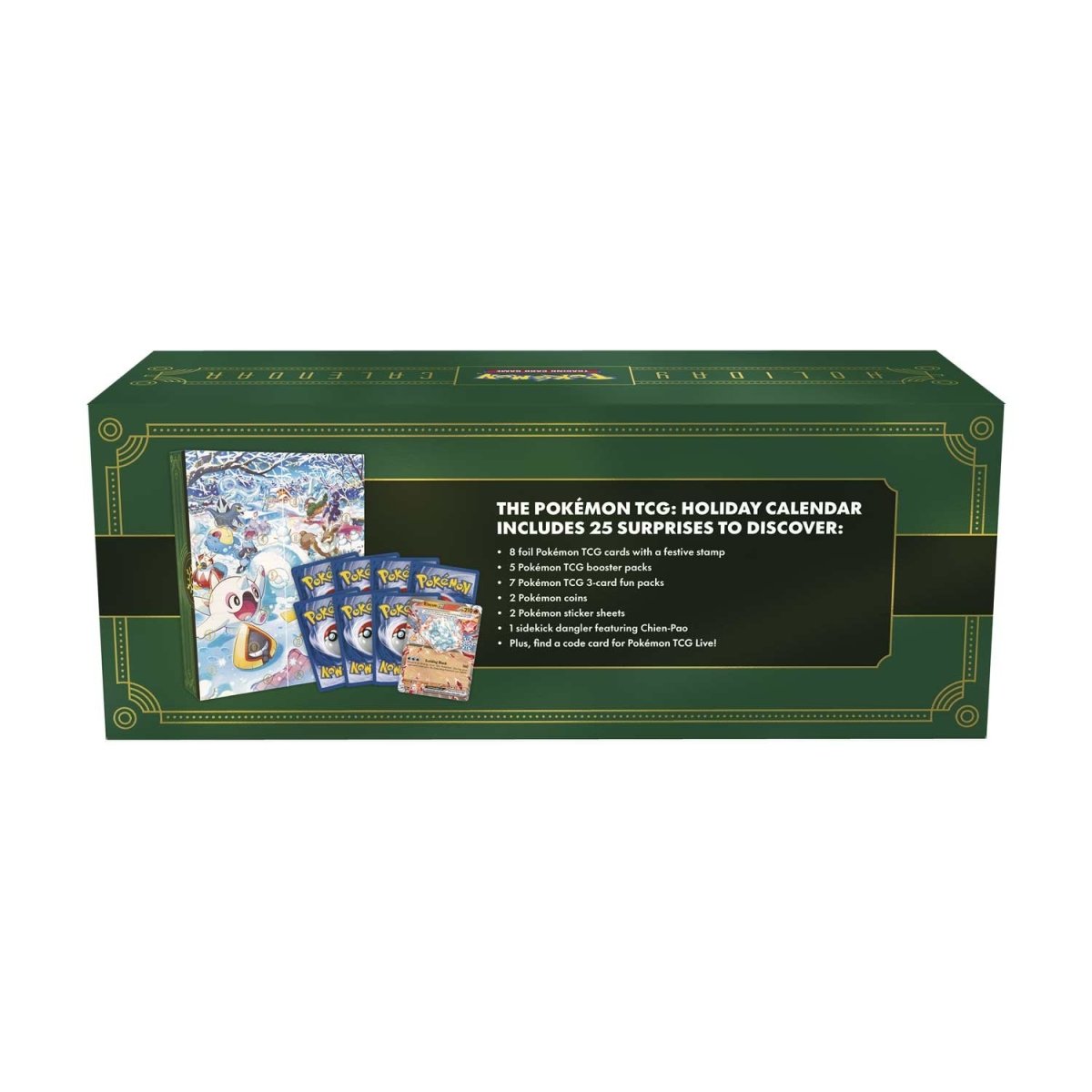 Pokemon TCG: Chien-Pao, Frigibax, Cetoddle [Holiday Calendar Box]