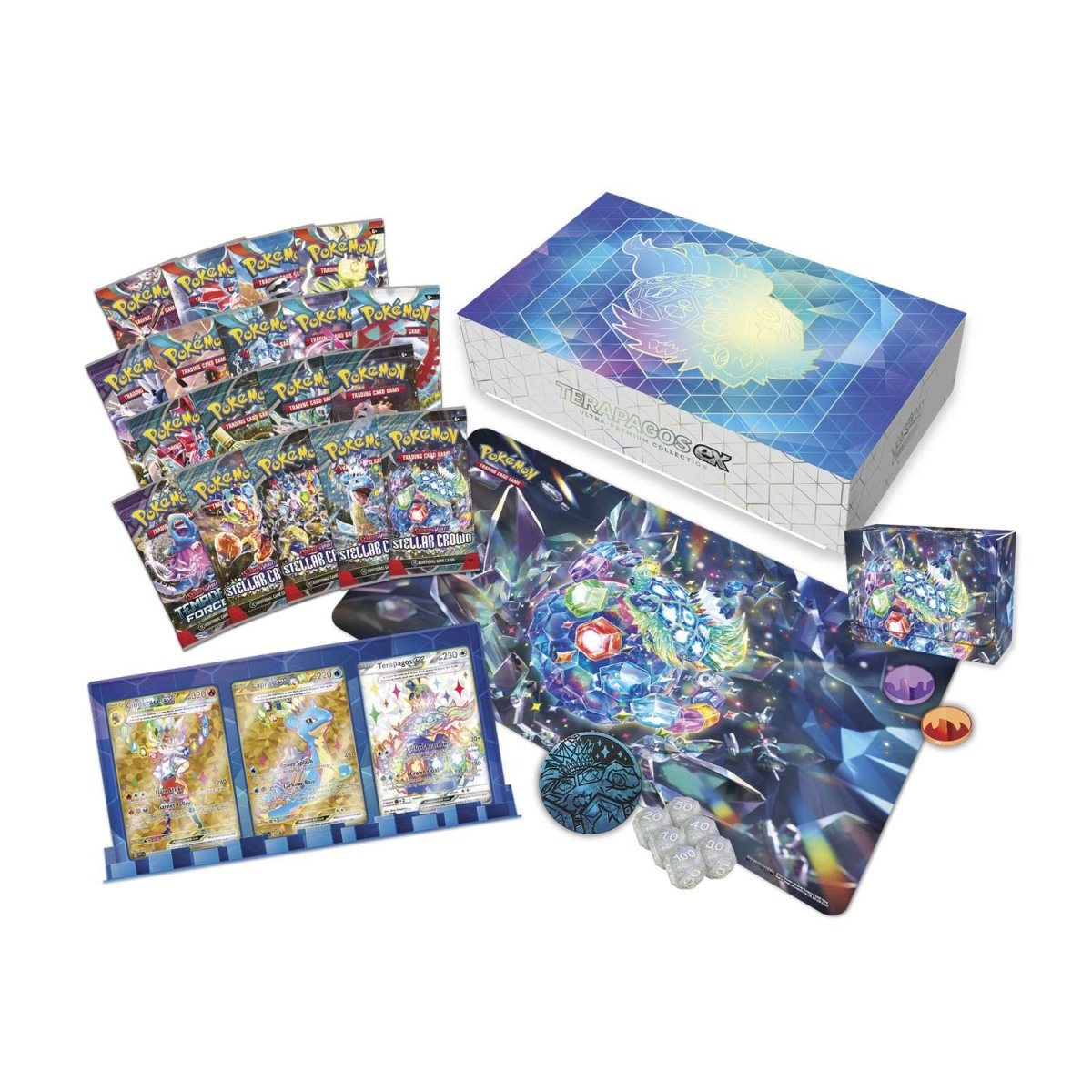 Pokemon TCG: Terapagos ex - Ultra-Premium [Collection Box]