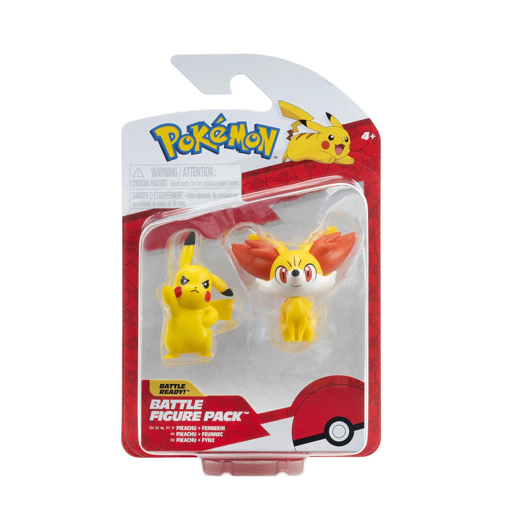 Pokemon: Fenneikin and Pikachu - Battle [Figure]