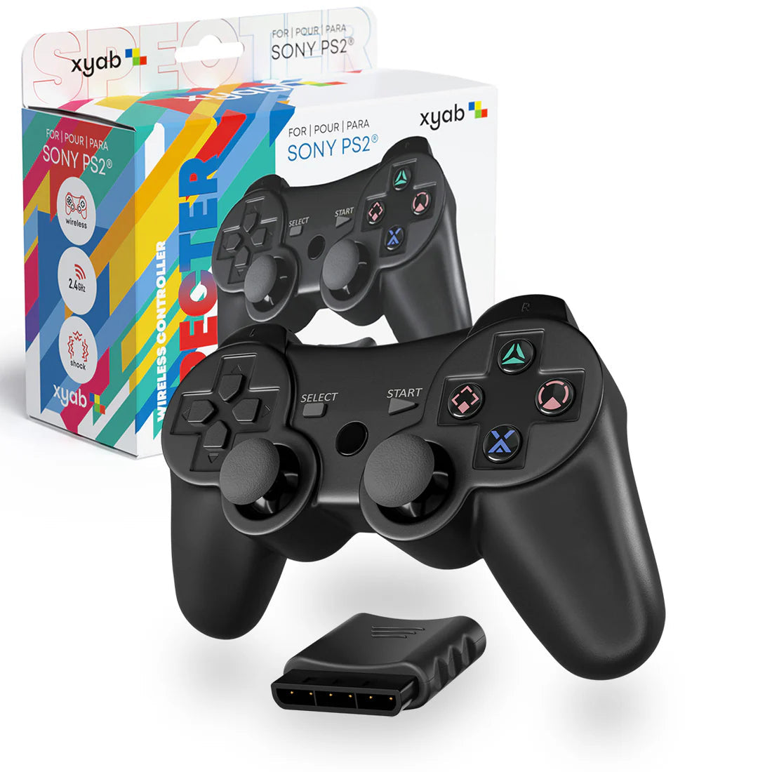 XYAB: Specter - Wireless PS2 - Black [Controller] XYAB