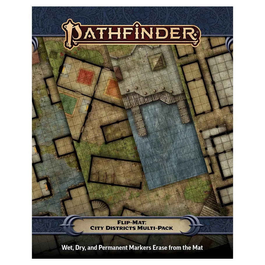 Pathfinder 2E: Flip-Mat: City Districts Multi-Pack