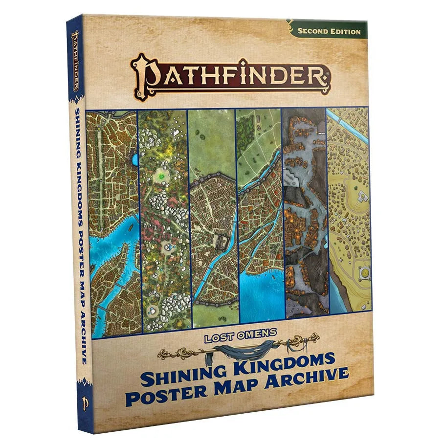 Pathfinder 2E: Lost Omens Shining Kingdoms Poster Map Archive