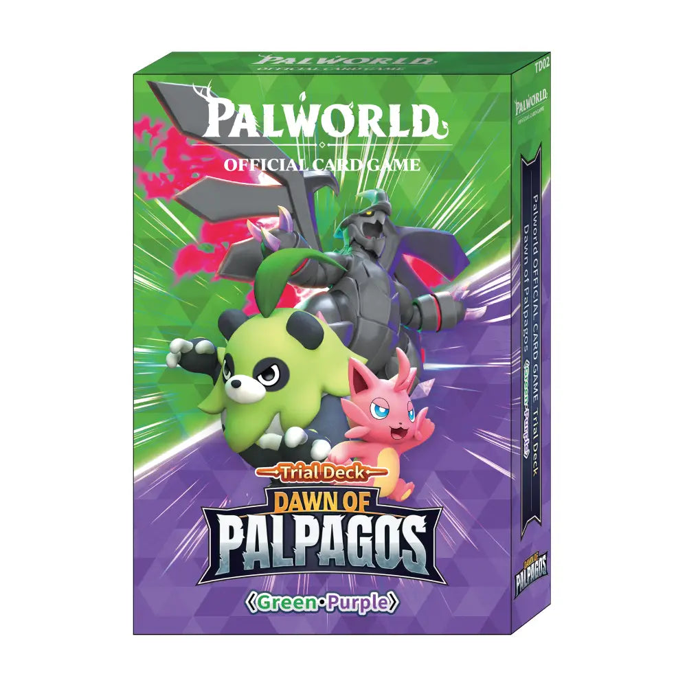 Palword TCG: Dawn of Palpagos - Green and Purple [Trial Back]