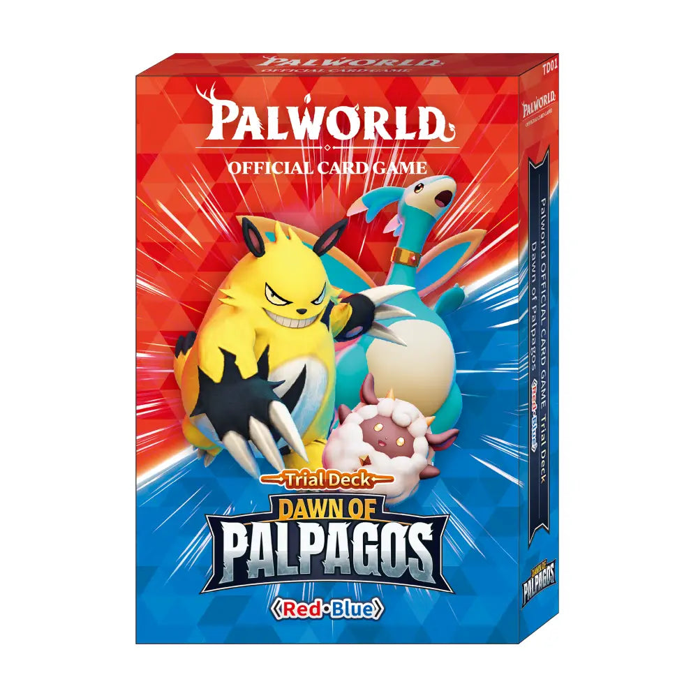 Palword TCG: Dawn of Palpagos - Red and Blue [Trial Back]