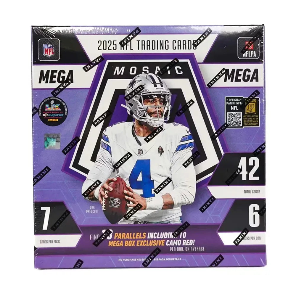Panini: 2025 Mosaic - Football [Mega Box]