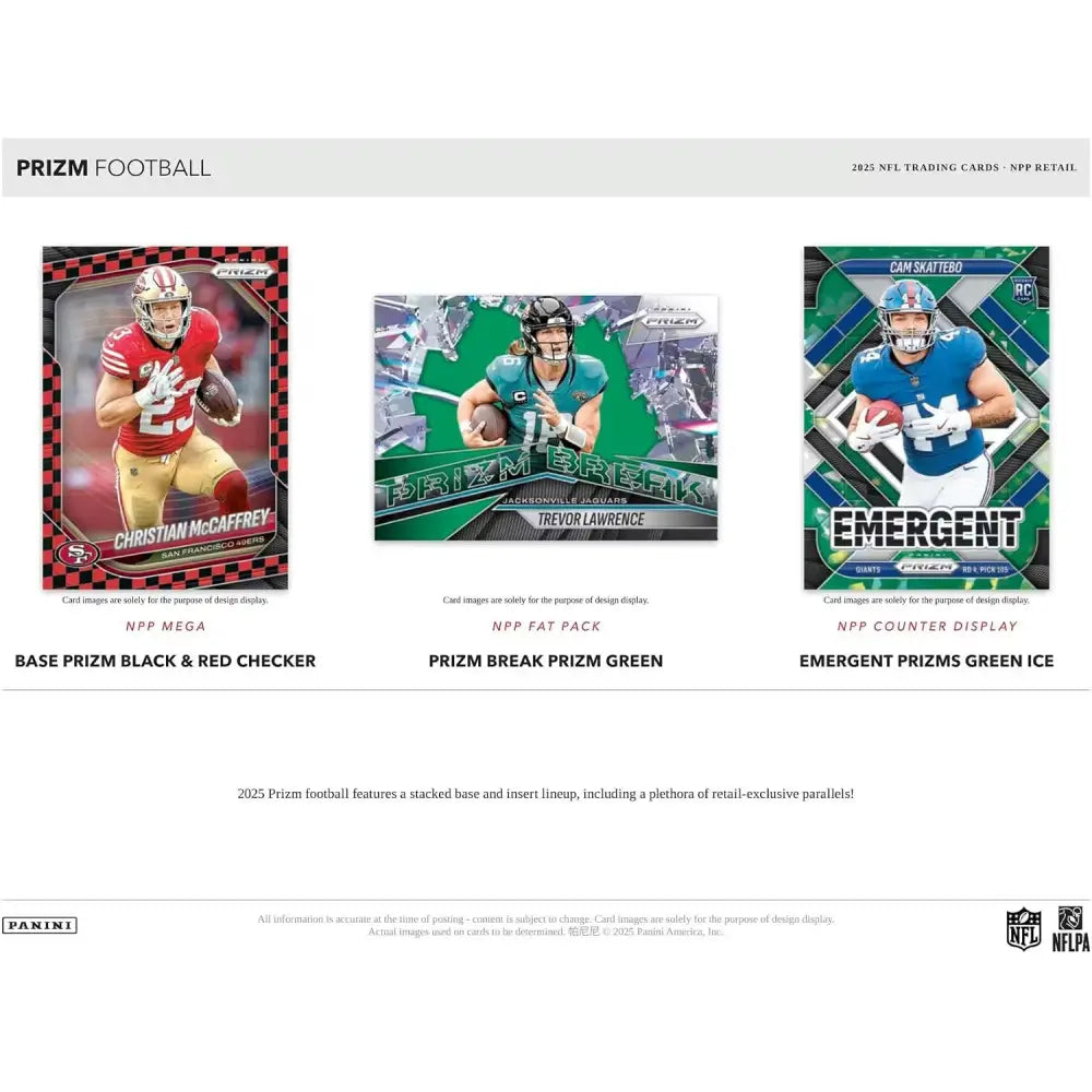 Panini: 2025 Prizm Football [Hobby Blaster Box]