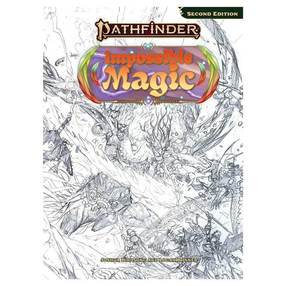 Pathfinder 2E: Impossible Magic - Sketch Cover Edition [Rulebook]