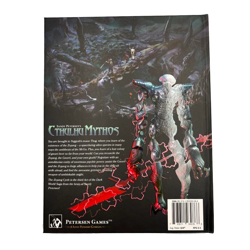 Dungeons & Dragons: Peterson Games Cthulhu Mythos - Dark Worlds Act 3: The Zepzeg Cycle 5e [Book]