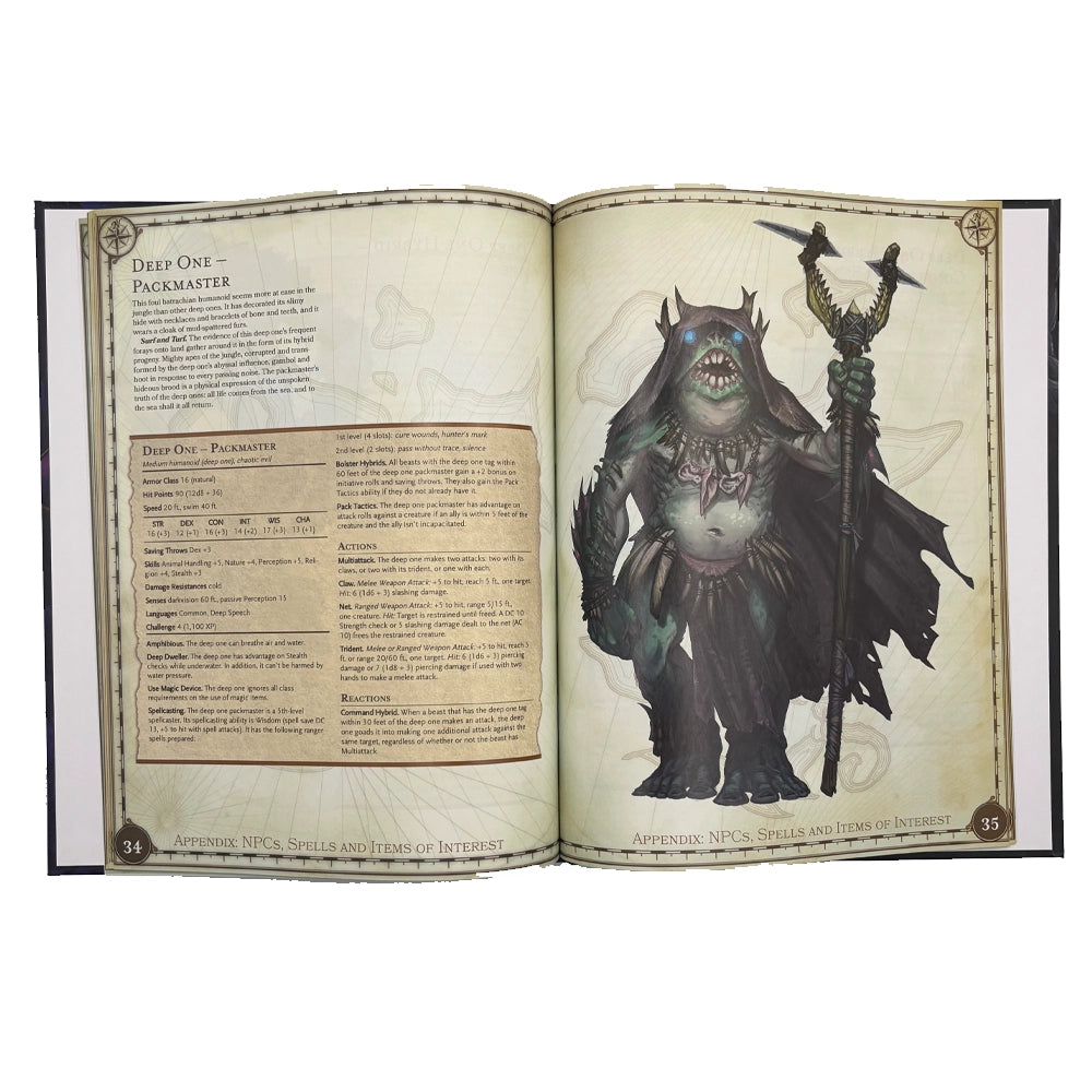 Dungeons & Dragons: Peterson Games Cthulhu Mythos - Ghoul Island Act 2: Ghoulology 5e [Book]