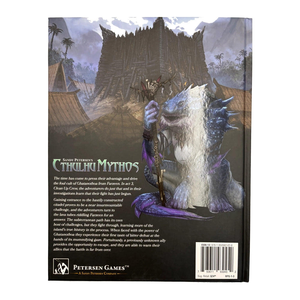 Dungeons & Dragons: Peterson Games Cthulhu Mythos - Ghoul Island Act 3: Clean Up Crew 5e [Book]