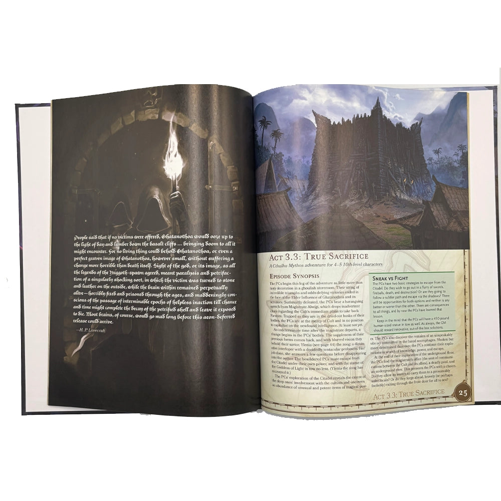 Dungeons & Dragons: Peterson Games Cthulhu Mythos - Ghoul Island Act 3: Clean Up Crew 5e [Book]