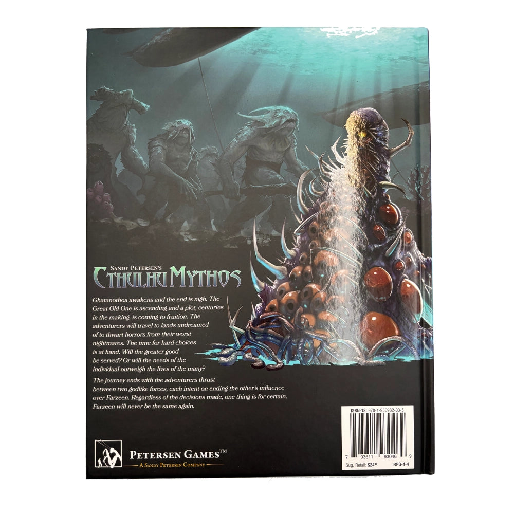 Dungeons & Dragons: Peterson Games Cthulhu Mythos - Ghoul Island Act 4: Ghatanotha Awakens 5e [Book]