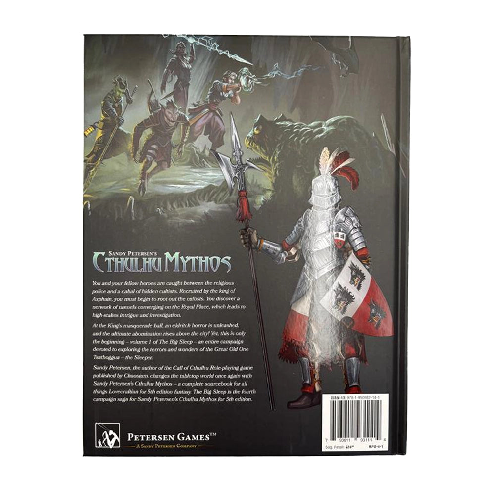 Dungeons & Dragons: Peterson Games Cthulhu Mythos - The Big Sleep Act 1: The Sleeper Rising 5e [Book]