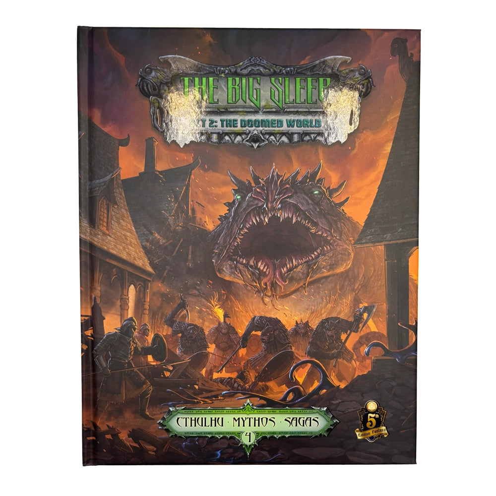 Dungeons & Dragons: Peterson Games Cthulhu Mythos - The Big Sleep Act 2: The Doomed World 5e [Book]