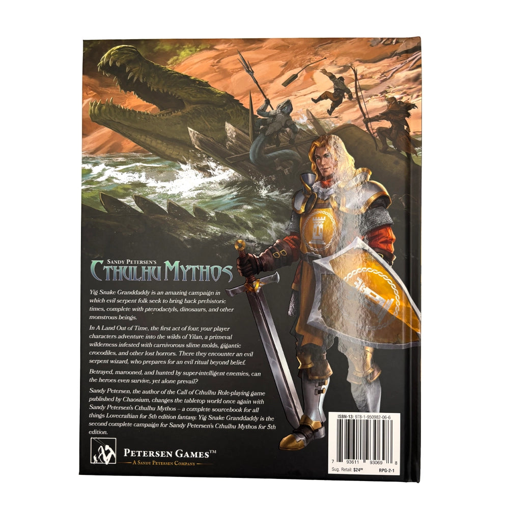Dungeons & Dragons: Peterson Games Cthulhu Mythos - Yig Snake Granddaddy Act 1: A Land out of Time 5e [Book]