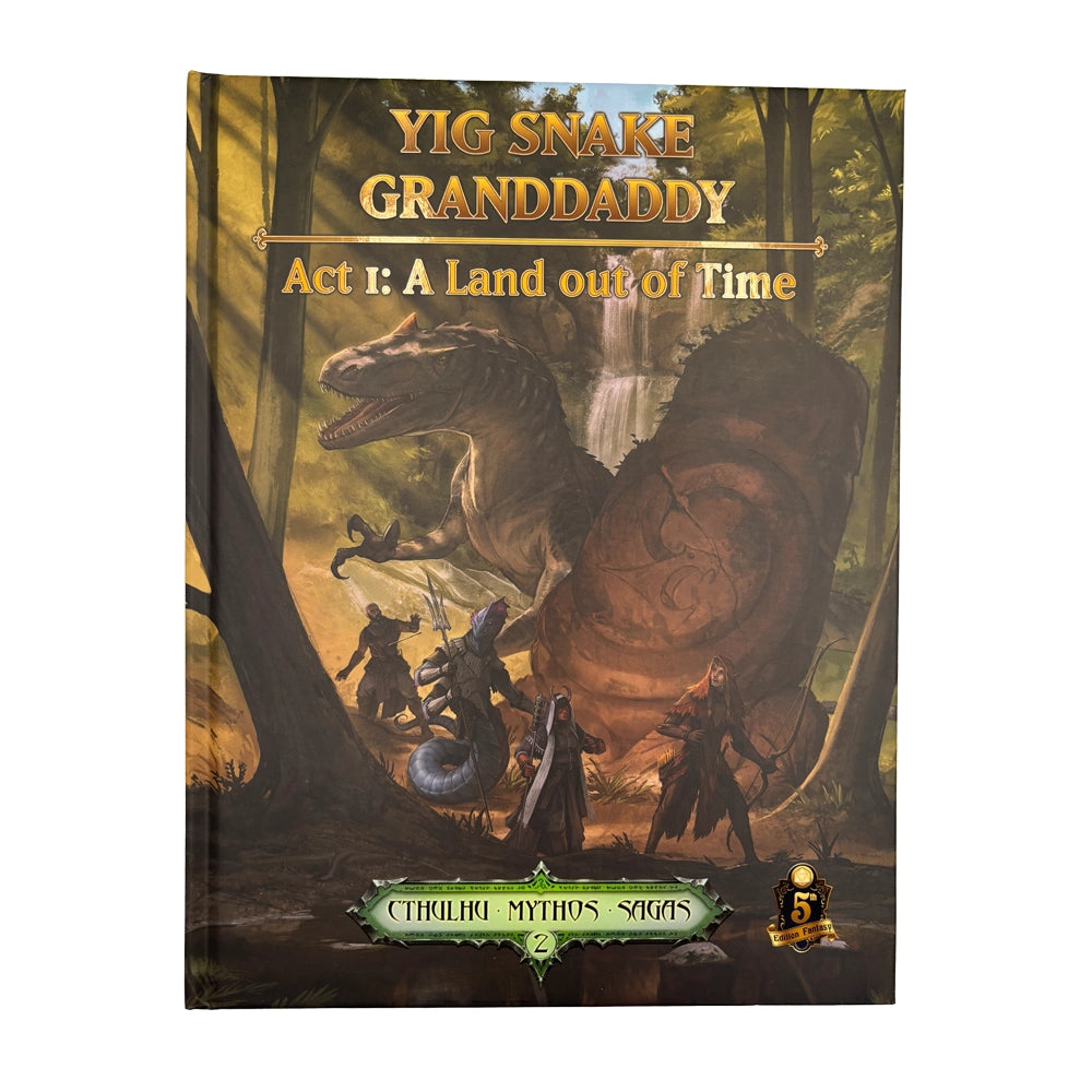 Dungeons & Dragons: Peterson Games Cthulhu Mythos - Yig Snake Granddaddy Act 1: A Land out of Time 5e [Book]