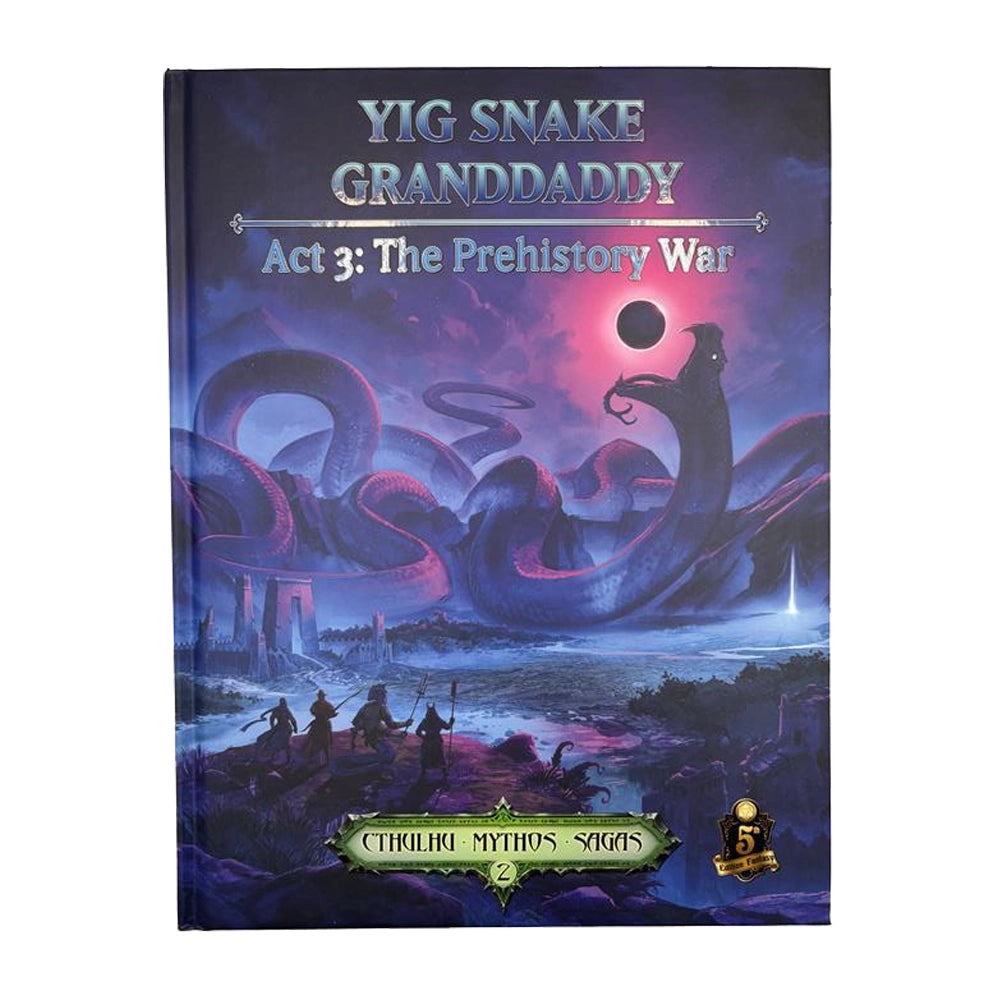 Dungeons & Dragons: Peterson Games Cthulhu Mythos - Yig Snake Granddaddy Act 3: The Prehistory War 5e [Book]