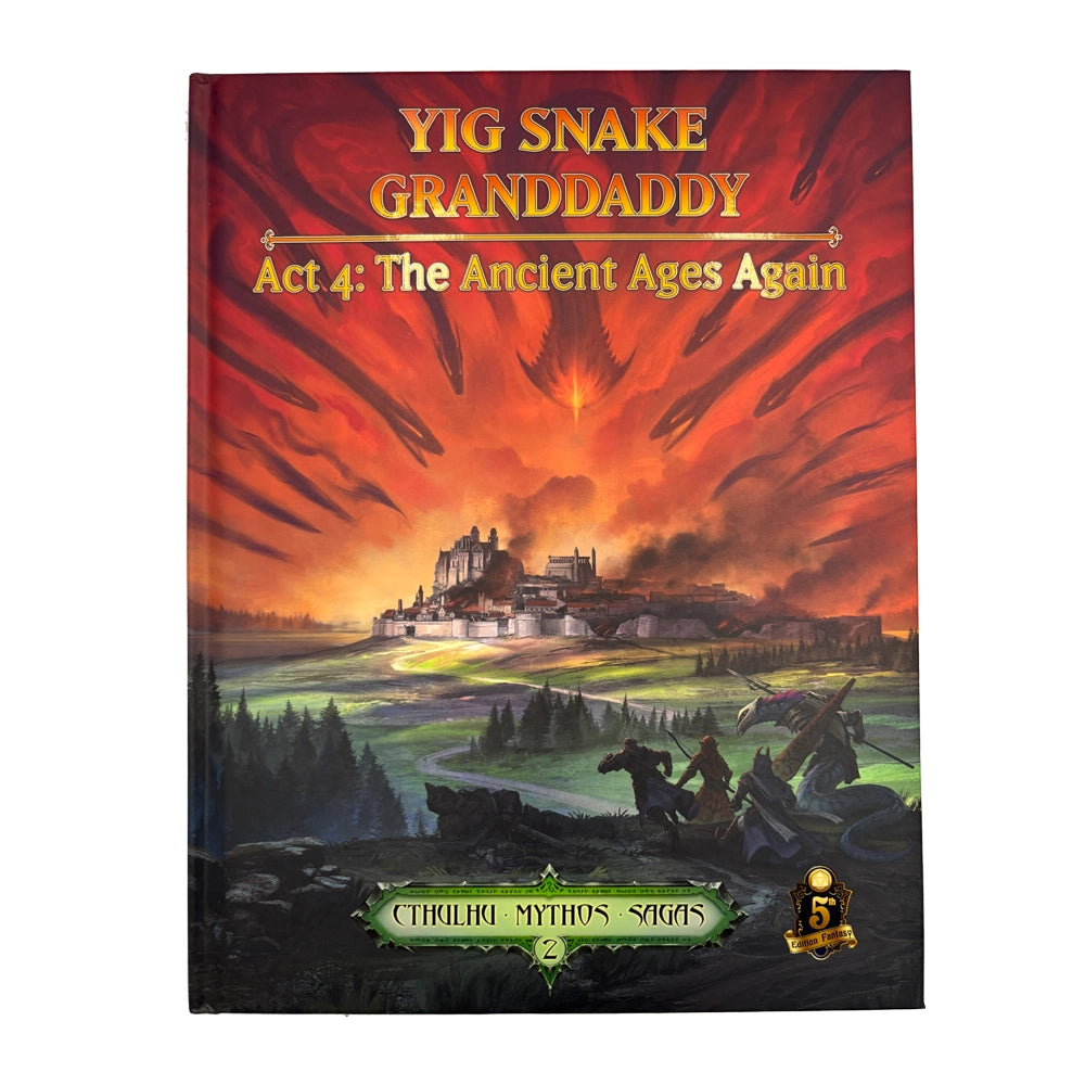 Dungeons & Dragons: Peterson Games Cthulhu Mythos - Yig Snake Granddaddy Act 4: The Ancient Ages Again 5e [Book]