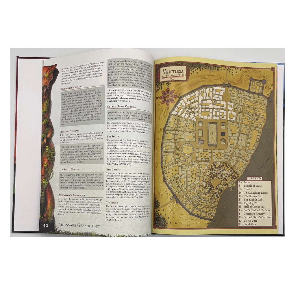Dungeons & Dragons: Peterson Games Cthulhu Mythos - Yig Snake Granddaddy Act 4: The Ancient Ages Again 5e [Book]