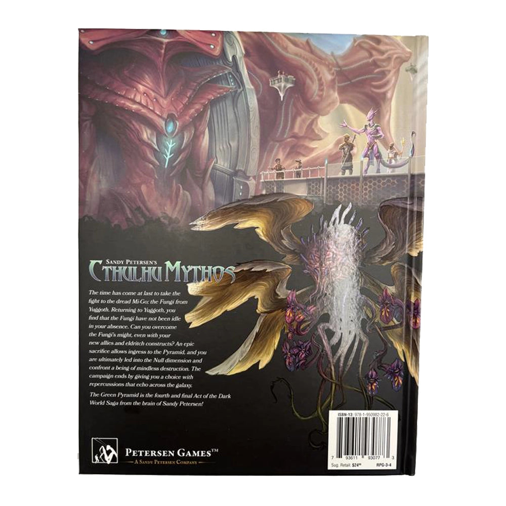Dungeons & Dragons: Peterson Games Cthulhu Mythos - Dark Worlds Act 4: The Green Pyramid 5e [Book]