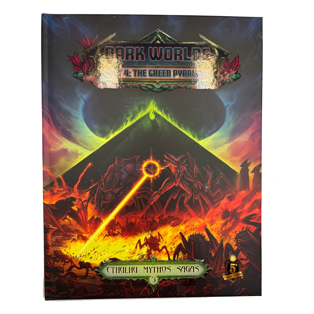 Dungeons & Dragons: Peterson Games Cthulhu Mythos - Dark Worlds Act 4: The Green Pyramid 5e [Book]