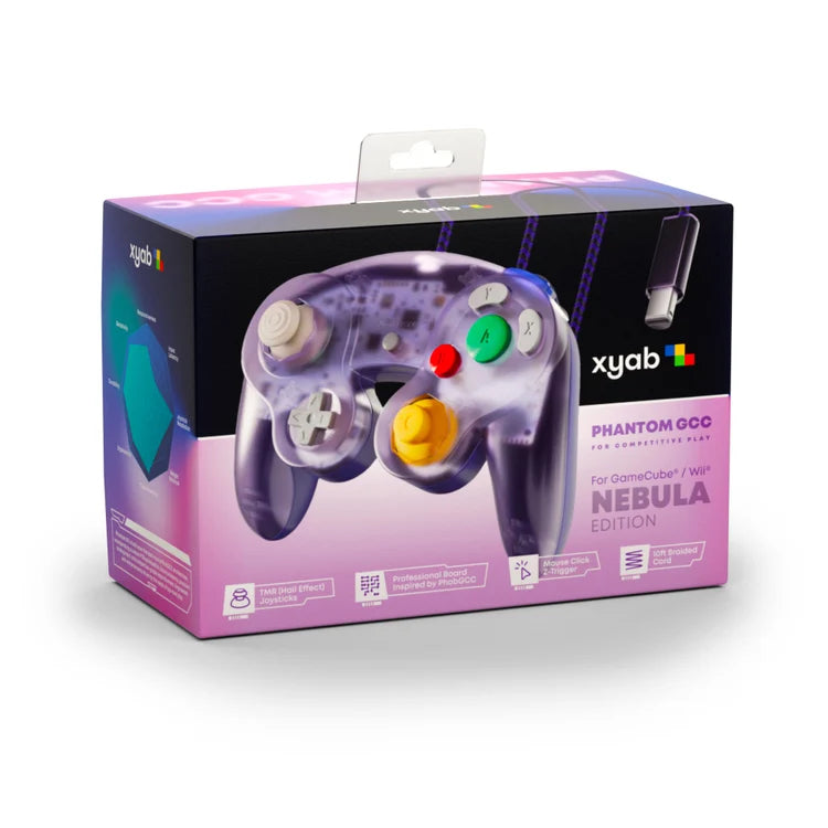 XYAB: PHANTOM GCC Wired [GameCube/Wii Controller]