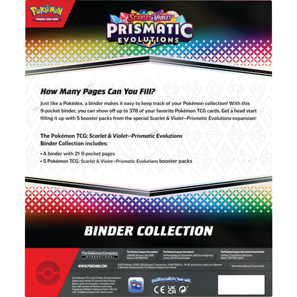 Pokemon - Prismatic Evolutions - Binder Collection