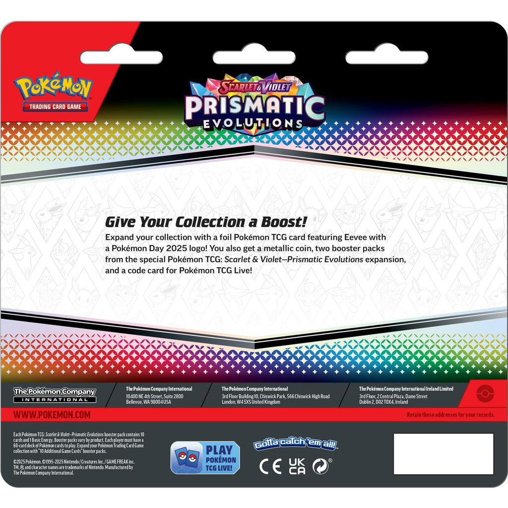 Pokemon English - Prismatic Evolutions - 2-Pack Blister [Eevee]
