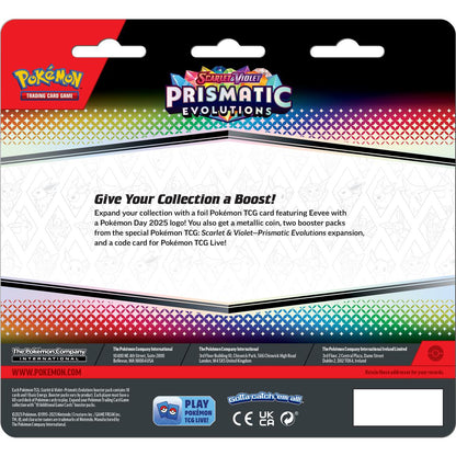 Pokemon English - Prismatic Evolutions - 2-Pack Blister (Eevee)