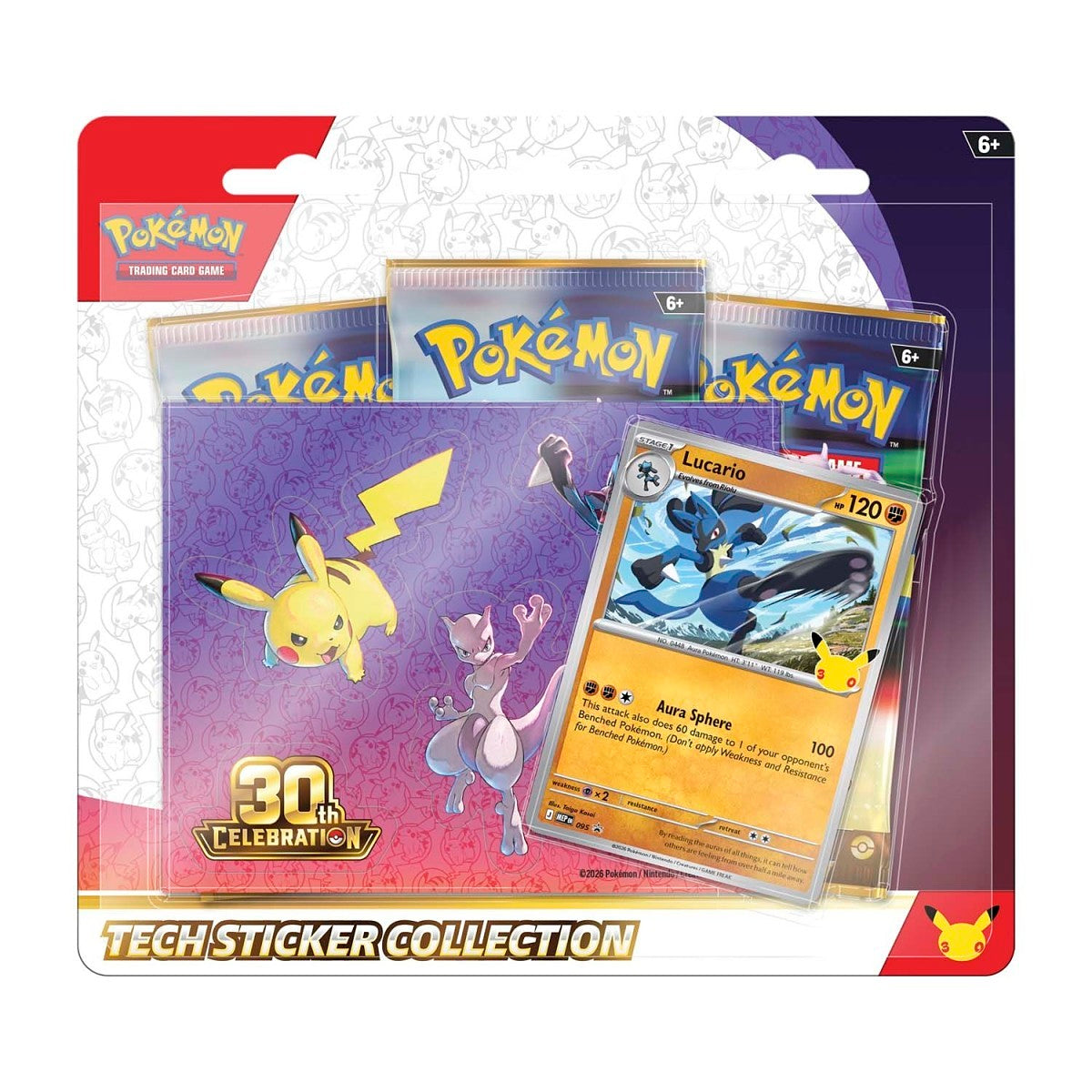 Pokemon TCG: 30th Celebration [Tech Stickers]