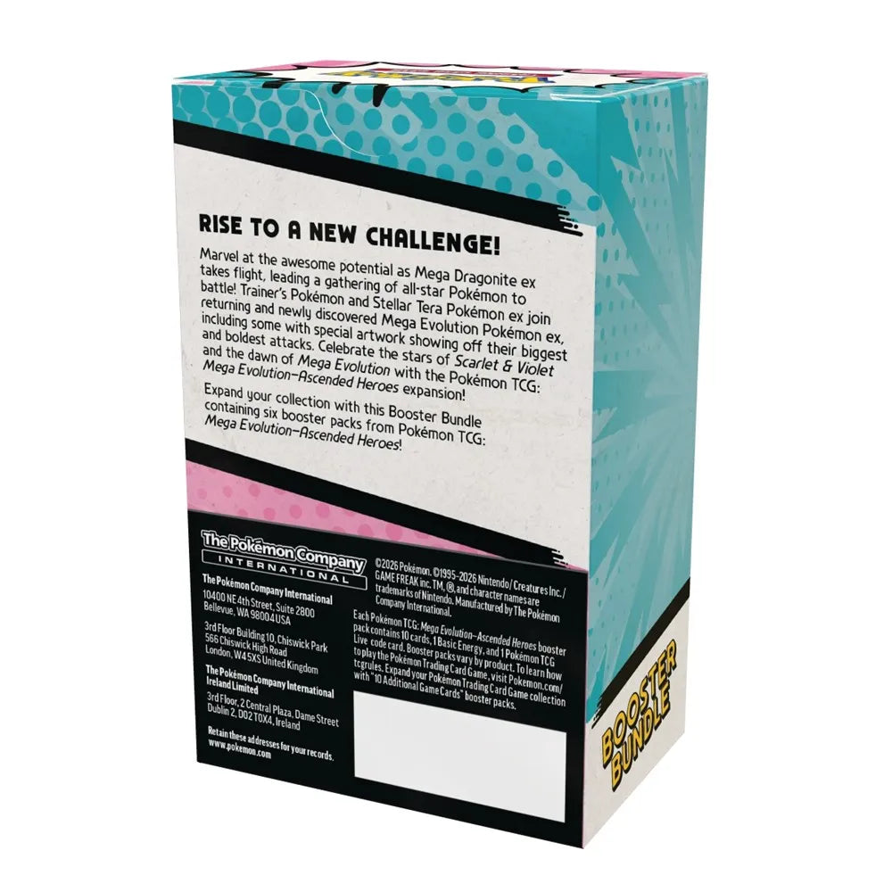 Pokemon TCG: Mega Evolution - Ascended Heroes [Booster Bundle]